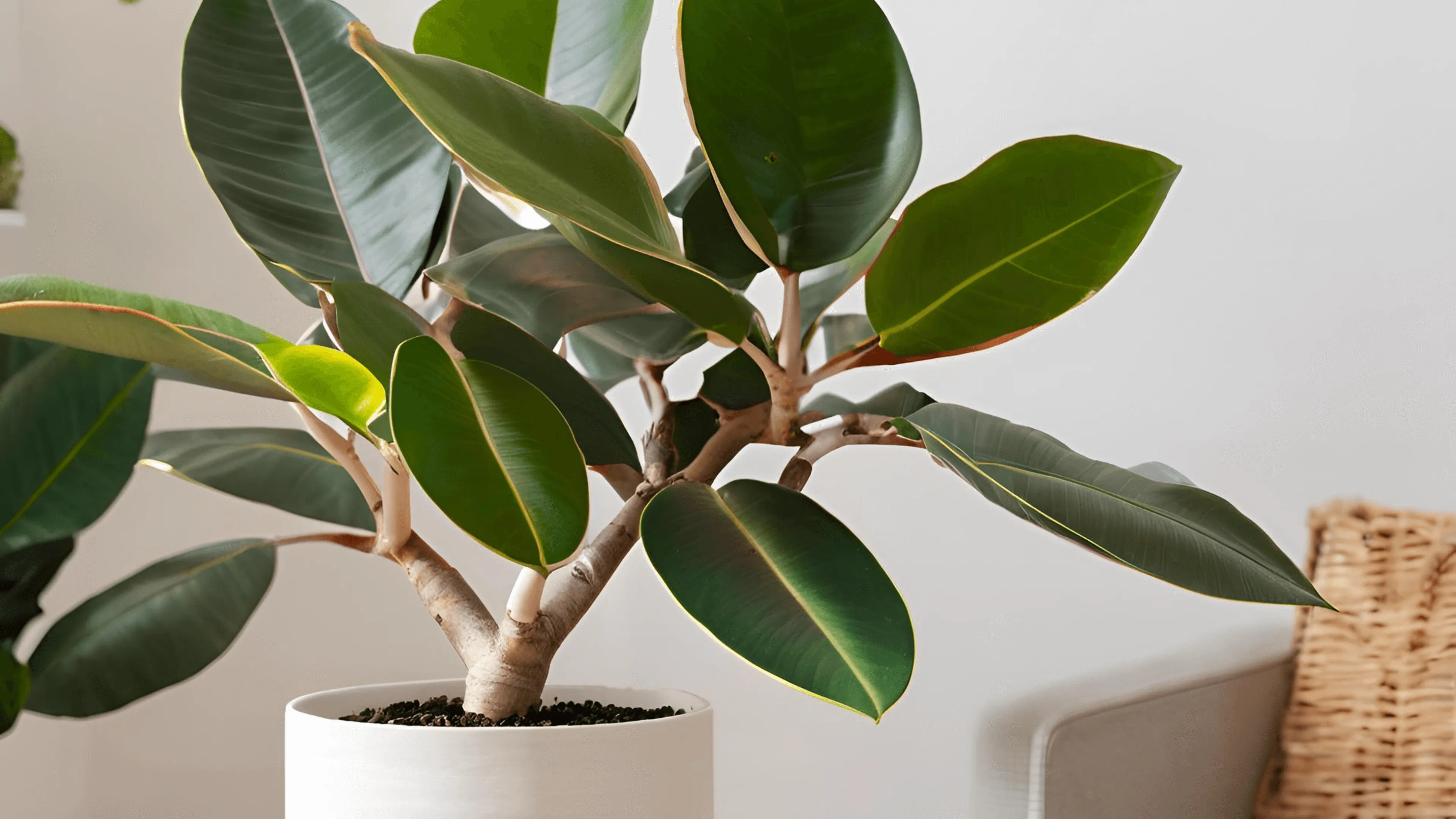 Ficus elastica (Gummibaum)